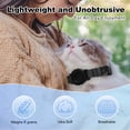 thumbnail image 6 of Unique Bargains Cat Collar for Airtag Adjustable Cat Locator Collar Designed for Air Tag Lightweight Scratch Resistant for Cats Kitten Black 1 Pc, 6 of 6