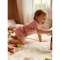 thumbnail image 6 of BemeyourBBs Newborn Boy Boy Girl Summer Clothes Infant Hospital Going Home Outfit New To The Crew Letters Embroidery Crew Neck Short Sleeve Romper and Elastic Waist Pockets Shorts Set, 6 of 9