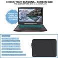 thumbnail image 4 of Funda para portátil Naukay de 13,3 pulgadas para MacBook Air/Pro 13-13,3, 4 of 7
