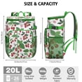thumbnail image 3 of Cooler Backpack Portable Backpack Coolers for Men & Women,Strawberry Fruit Mesh Coolers Bag for Road Trips, 3 of 6
