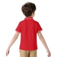 thumbnail image 6 of Kid Boy School Uniform Shirts Boys Polo Shirts Boys Short Sleeve Polo Shirts Summer Polo Shirt 7-8 Years, 6 of 6