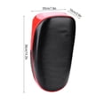 thumbnail image 3 of Soidarity Muay Thai Boxing Kicking Curve Pad Mano Pies Target Punching Training (Rojo) Gimnasios en casa Soidarity OD004605-00, 3 of 6
