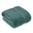 thumbnail image 1 of Drap de bain uni 100 % coton Home Trends, 1 pièce, 550 g/m², très absorbant et doux, bleu sarcelle, 1 of 3