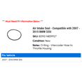 thumbnail image 2 of Air Intake Seal - Compatible with 2007 - 2015 BMW 335i 2008 2009 2010 2011 2012 2013 2014, 2 of 2