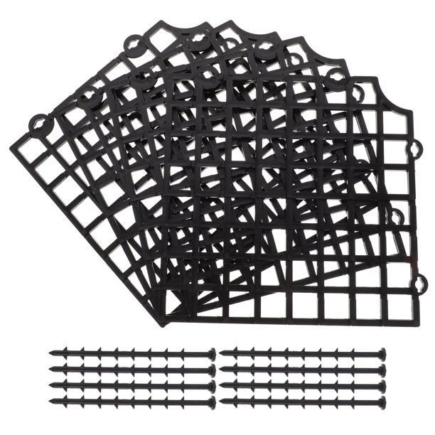 3 piezas de rejilla para macetas recortables, protectores de suelo para animales, gatos y excavadores.