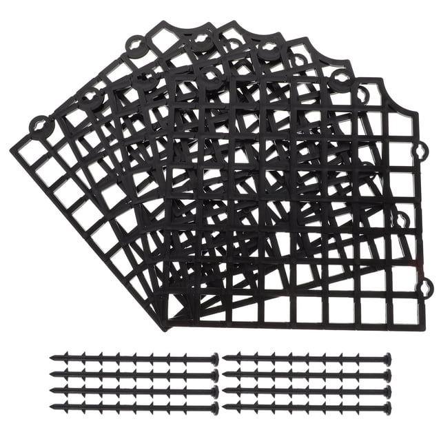 3 piezas de rejilla para macetas recortables, protectores de suelo para animales, gatos y excavadores.