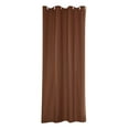 thumbnail image 2 of Ready Made Outdoor Indoor Drape Privacy Waterproof Curtain Grommet Top for Porch Pergola Coffee_54x108inch, 2 of 10