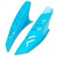 thumbnail image 1 of 5xPlastic Casco De Motocicleta Orejas Cuernos Piezas Decorativas Protectoras Azul, 1 of 8