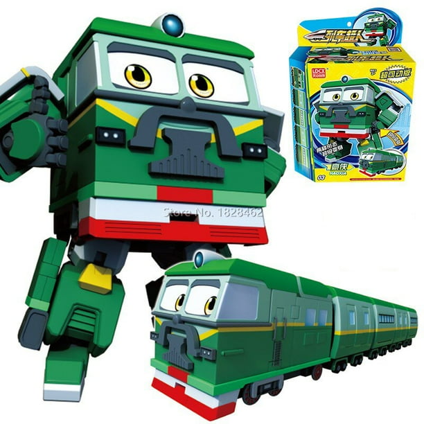 Juguete de transformación de Robot de tren de alta velocidad para niños, ABS, Gran China, coche de deformación, figura de acción CHSR, juguetes para niños, regalo Fivean unisex
