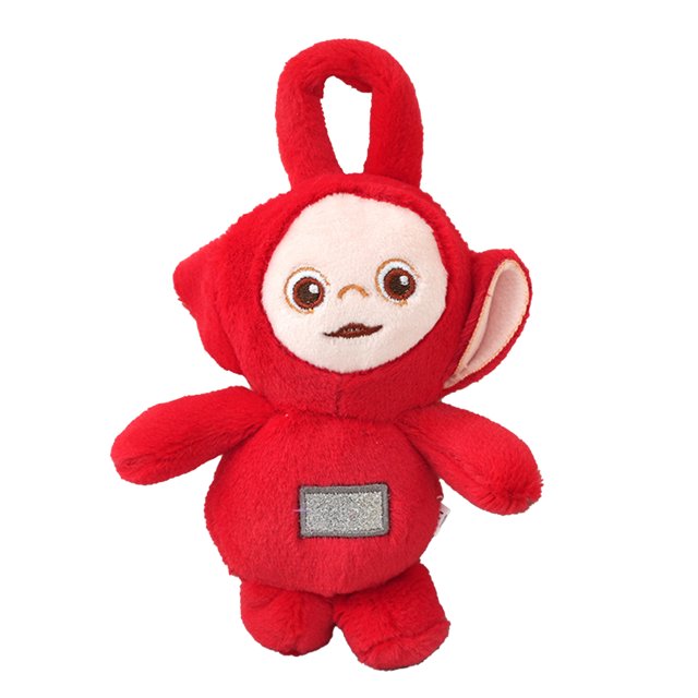 Muñeco de peluche de dibujos animados para niños, vívido, exquisito, costura fina, algodón PP, lindo juguete de peluche para librerías, bolsas, rojo
