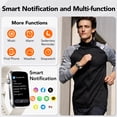 thumbnail image 3 of 1.47" Fitness Tracker, Smartwatch for Women Men with Multiple Sport Modes Step Counter, Bluetooth Calls (Make/Answer), IP68 Waterproof, Fitness Tracker Compatible with Android and iPhone,White, 3 of 7