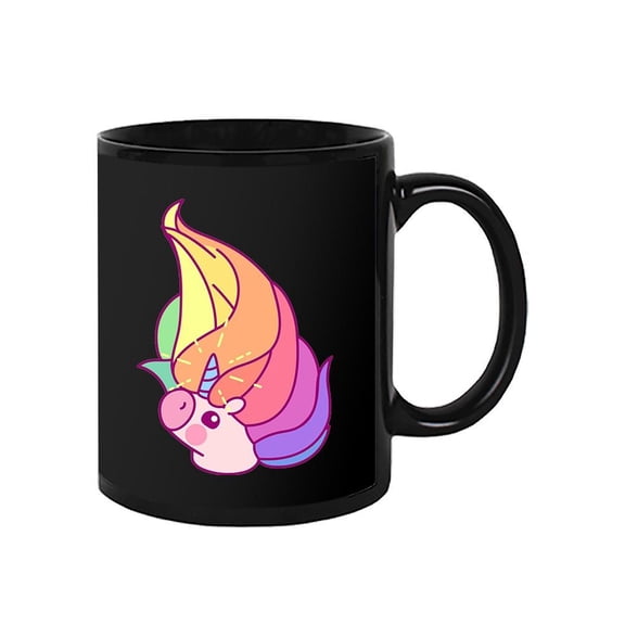 Rainbow Unicorn Design. Mug Unisex's -Image by Shutterstock