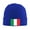 Blue, variant on Italian Flag Beanie Hat Knit Hat Skull Cap for Men Women Winter Hat Black