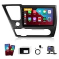 thumbnail image 1 of Radio estéreo de coche Leadfan 4G 64G con CarPlay para Honda Civic, 1 of 9