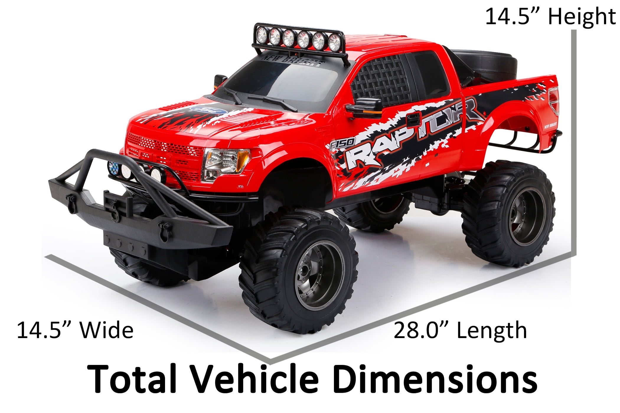 ford raptor remote control truck