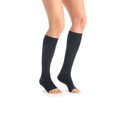 thumbnail image 1 of JOBST Maternity Opaque Compression Stockings, 20-30 mmHg, Knee High, Open Toe, Anthracite, Medium, 1 of 4