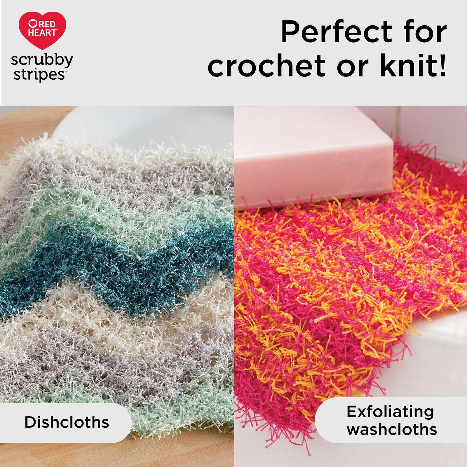 Red Heart® Fil Scrubby™, Polyester #4 Moyen, 3,5oz/100g, 92 Yards