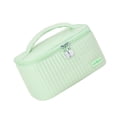 thumbnail image 2 of Oubit Cake Makeup Bag,PU Open Lid Cake Storage Makeup Bag Portable Toiletry Bag Elevated Design, 2 of 9