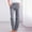 Grey, variant on Simua Fashion Wide Leg Jeans for Women Elastic High Waisted Pull On Drawstring Baggy Denim Pants Pink,S
