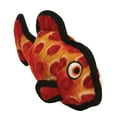thumbnail image 3 of Tuffy Ocean Creature Fish Red Durable Plush Squeaky Dog Toy, 3 of 8