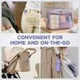 thumbnail image 3 of KeenEcho Disposable Diaper Bags with Handles | 100 Count (4 Rolls) | Ocean Recycled Plastic | Leak-Proof Unscented | Diaper Trash Bags & Sacks for Baby & Pet Wast, 3 of 7