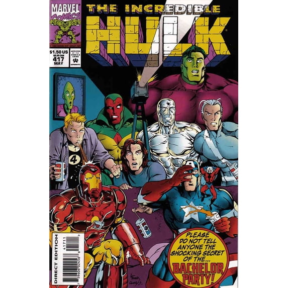 Incredible Hulk, The #417 VF ; Marvel Comic Book