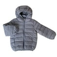 thumbnail image 4 of NOLDARES Boys' Heavyweight Winter Puffer Coat with Sherpa-Lined Hood and Chest Pockets Thick Coats for Kids(Blue,4-6Years), 4 of 4