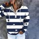 thumbnail image 3 of Sudadera de manga larga con estampado de capucha para mujer Blusa informal Tops Pompotops gfhjh7319, 3 of 6