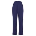 thumbnail image 4 of WILLBEST Pantalones Casuales de Mujer para Uso Diario Pantalones Rectos Cómodos Ideales para Atuendos de Primavera, Verano y Otoño Combinan Perfectamente con Zapatillas y Blusas Casuales Mediana, 4 of 5