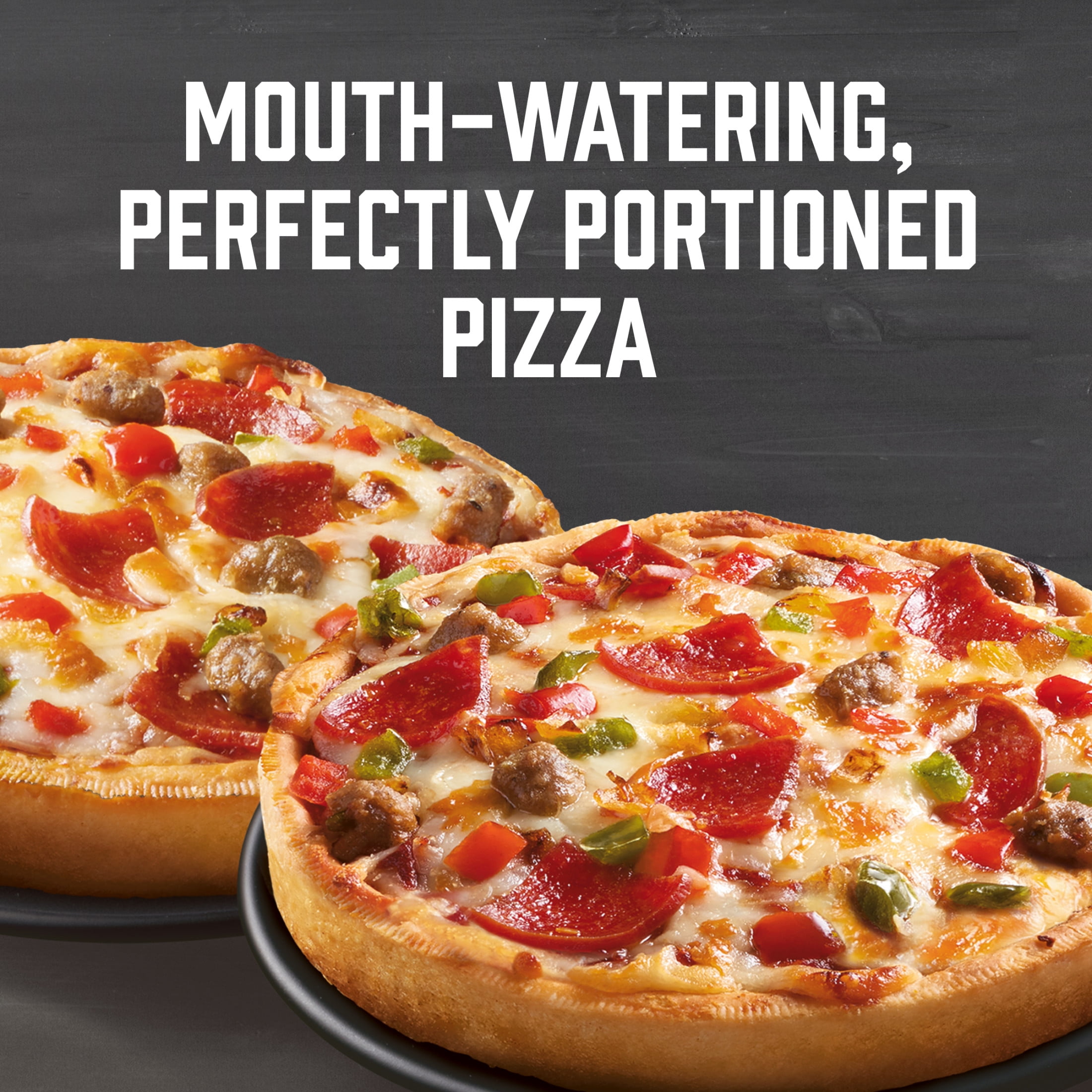 Red Baron Supreme Deep Dish Singles Frozen Personal Pizza, 11.5 oz 2 Pack