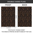 thumbnail image 4 of Jack Lantern Faces Halloween Pattern Fall Garden Flags 12.5"x18" Double Side,Small Yard Flags for Outside,Outdoor Fall Decor,Autumn Funny Garden Flag Yard Decoration, 4 of 4