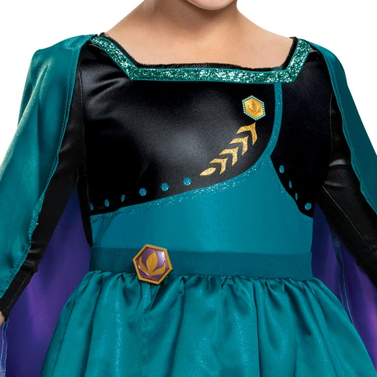 Disguise Frozen 2 Girls Classic Queen Anna Halloween Costume - Walmart.com