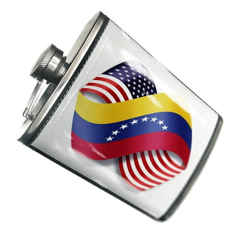 

NEONBLOND Flask Infinity Flags USA and Venezuela