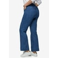 thumbnail image 2 of Ellos Women's High-Waist Wide Leg Jeans Jeans, 2 of 6