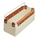 thumbnail image 4 of Cesta de almacenamiento para baño, organizador de artículos diversos de cocina, estante de almacenamiento portátil de fácil instalación, organizador, 4 of 7