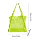 thumbnail image 3 of Mesh Beach Bag Large Capacity Storage Tote Portable Drawstring Net For Wet Clothes Towels Snorkeling Supplies Green, 3 of 6