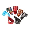 thumbnail image 4 of Bamboohart 7Pcs Plastic Finger Picks Thumb Picks Plastic Guitar Thumb and Finger Pick Finger Protector, 4 of 8