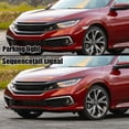 thumbnail image 5 of PIT66 LED Side Marker Lights Switchback Signal Lamp Fit for Honda Civic&nbsp; 2016-2021, Clear Lens 33850TBAA02, 33850TBAA01, 33800TBAA02, 5 of 5