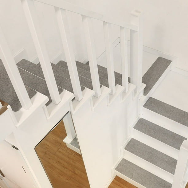 Tapis de Sol Auto-Adhésifs pour Escaliers Tapis d'Escalier Lavable pour Escaliers