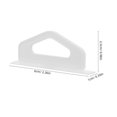 thumbnail image 3 of 200pcs Hook with Slot Hole: Retail and Home Use Protects Hooks from Damage Enhances Product Display for Various Sizes and Shapes, 3 of 3