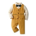 thumbnail image 4 of Futezty Toddler Boys Girls Clothes Fall Winter Outfit Sets, Baby Outfits 3M 6M 12M 18M 24M 2T 3T 2 Piece, 4 of 9