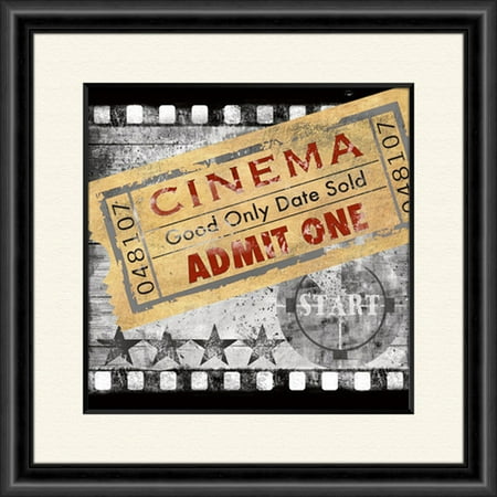 PTM Images Lights Camera Action B Framed Vintage Advertisement