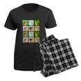 thumbnail image 5 of CafePress - Australian Cattle Dog Pop Art Women's Dark Pajamas - Women's Short Sleeve Print T-Shirt and Pants Dark Cotton Pajama Set, 5 of 7