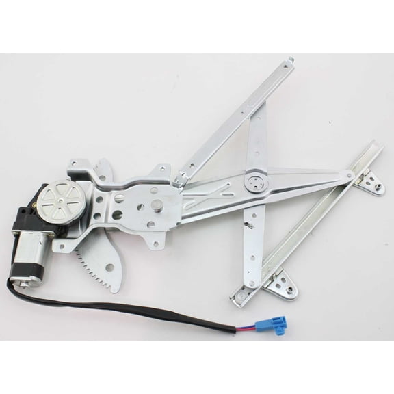 Window Regulator Compatible For 1997-2001 Toyota Camry Rear, Left Driver Power With Motor