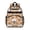 Basketball and Hoop, variant on Basketball and Hoop Wooden Pattern Backpack for School, Cute School Bag with Adjustable Shoulder Straps and Padded Back, 15.25"x11.5"x5.25"