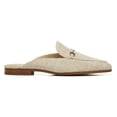 thumbnail image 4 of Sam Edelman Laurna Natural Slip On Almond Toe Golden Accent Fashion Loafers (Natural, 11), 4 of 8