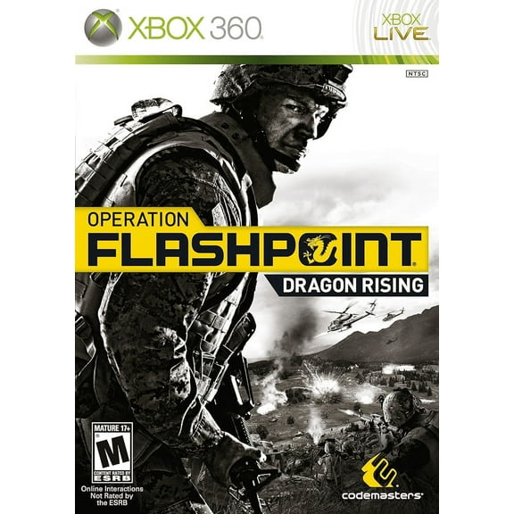Restored Operation Flashpoint: Dragon Rising Microsoft Xbox 360 (Refurbished)