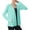 Mint Green, variant on TKLPEHG Women's Sun Protection Open Front Sun Shirts Solid Color Casual Summer Long Sleeve Outdoor Hiking Cardigan with Pockets (Mint Green,S)