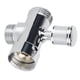 thumbnail image 1 of Desviador Duradero Cabezal de Válvula Desviadora Tapa Giratoria Adaptador en T Adaptador Divisor UN Colco Desviador de cabezal de ducha, 1 of 8