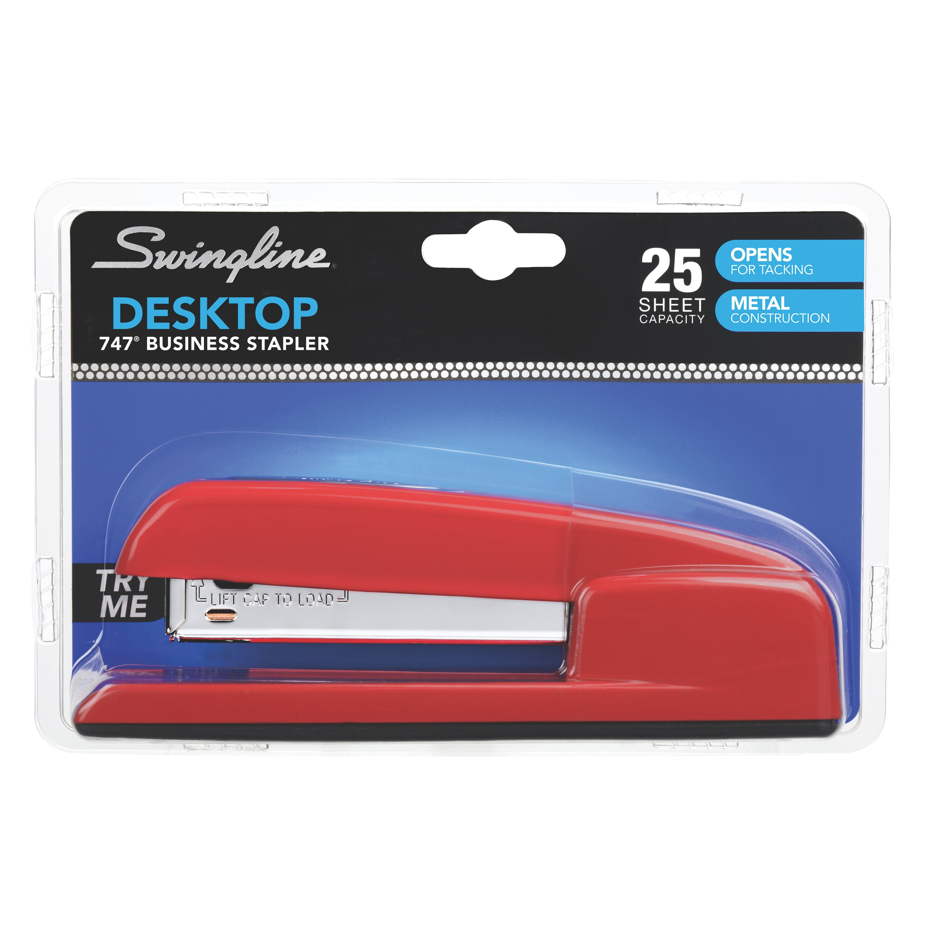 Swingline 747 Rio Red Stapler, 25 Sheets, Red (S7074736 ...